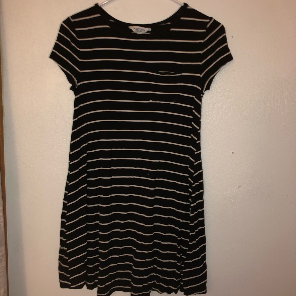 Black and white dress